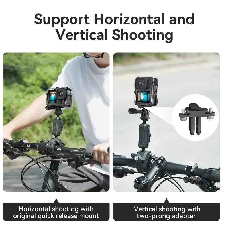 Description Picture 4 of itemAluminum Alloy Housing Cage Protective Frame Case Metal Rabbit Cage for GoPro Hero 13 12 11 10 9 Camera Cage Rig Accessories