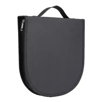 Outdoor Tableware Storage Bag Thickened 600D Oxford Picnic Cutlery Organizer Bag Portable Flatware Storage Pouch Camping