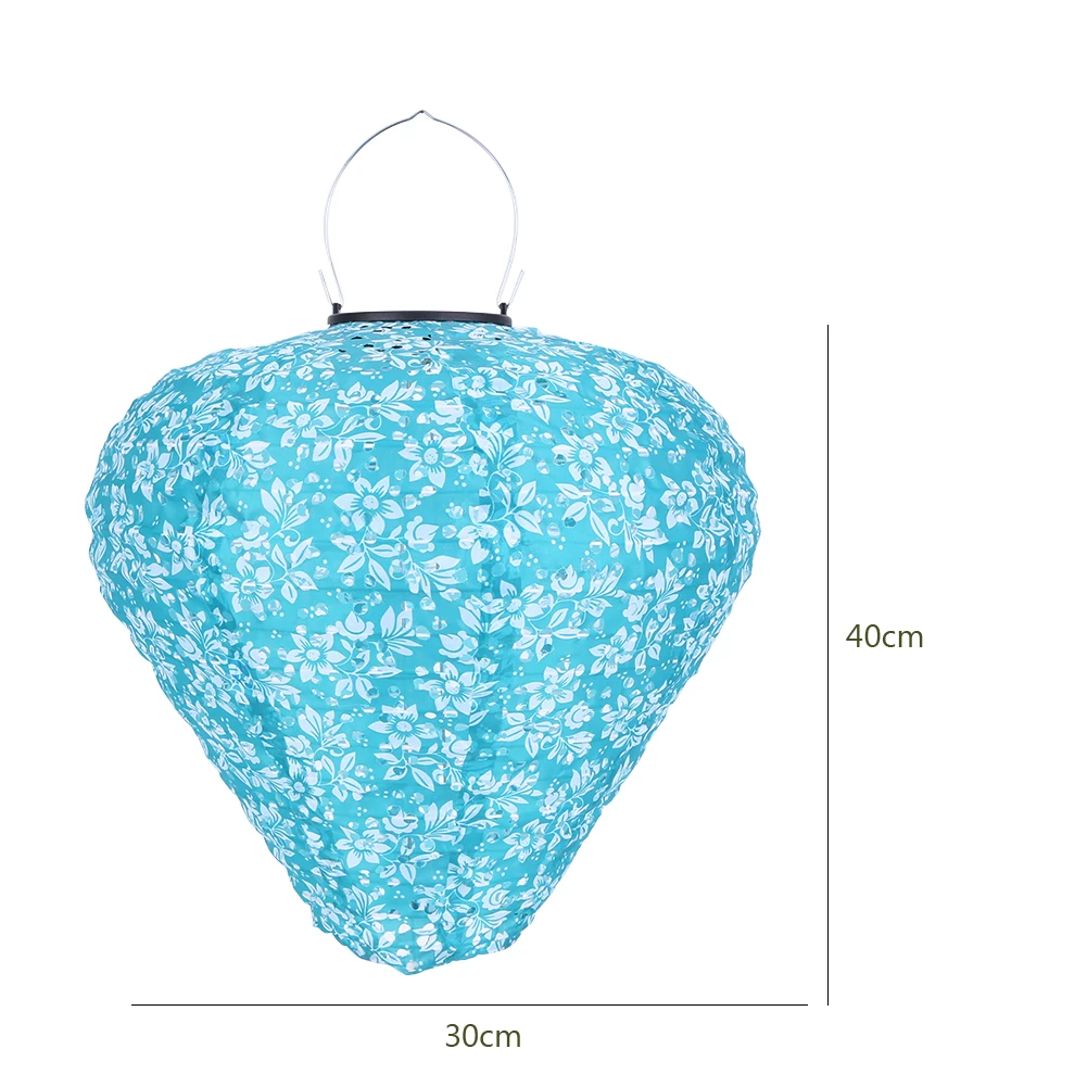 Solar Lantern Built-In Battery with Hook Outdoor Lanterns for Holiday Decoration