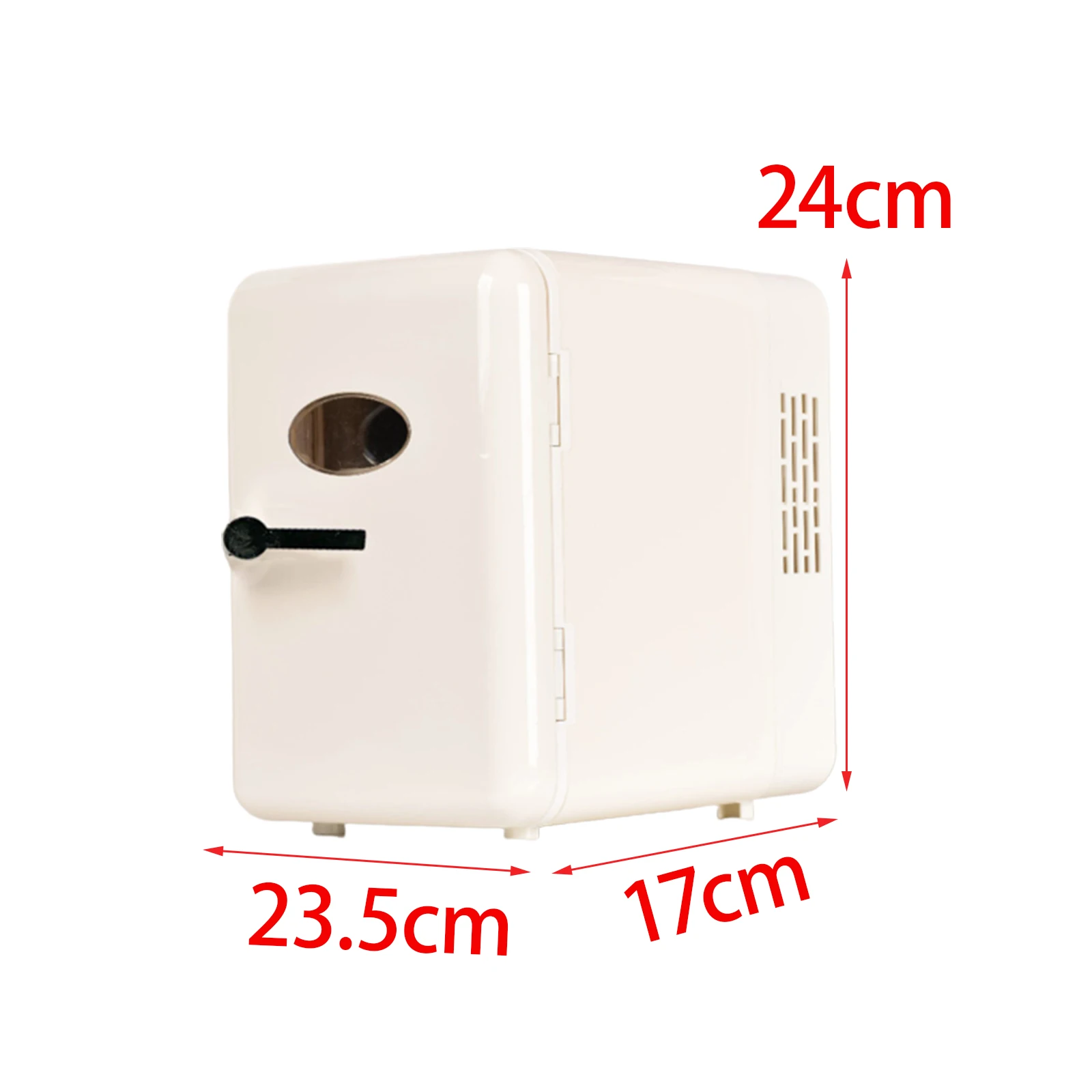 Mini Fridge 6L Drinks Fridge Small Refrigerator USB Portable for Drinks Skincare Lunch for Car Truck Travel Cooler Home