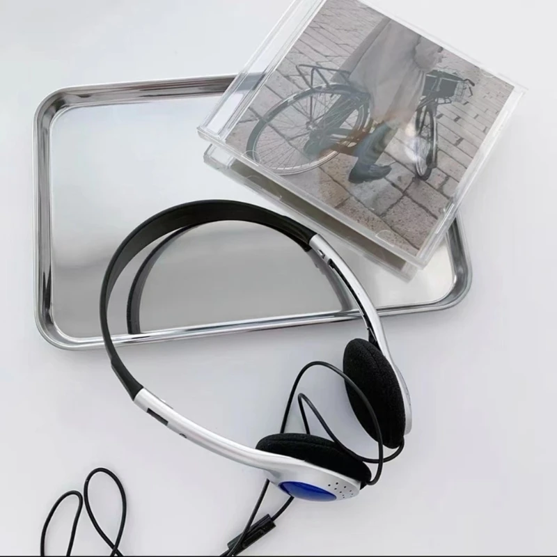 Portable Retro Nostalgic Headsets Y2k MP3 Headphones Sports