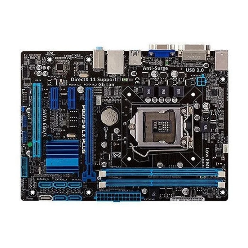 

Intel B75 P8B75-M LX PLUS motherboard Used original LGA1155 LGA 1155 DDR3 16GB USB2.0 USB3.0 SATA3 Desktop Mainboard