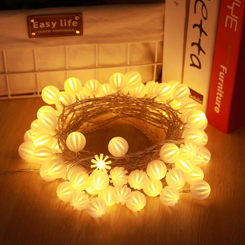 

Waterproof Outdoor LED Light String Magic Ball Fairy Solar Garland Lamp for Christmas Tree Home Garden Wedding Party Decoration