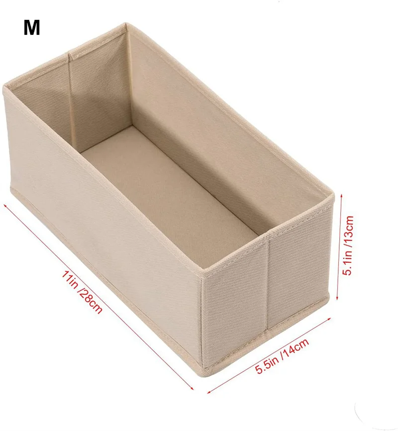 Non Woven Fabric Storage Organizer, Wardrobe Drawer, Space Optimization, Household 4