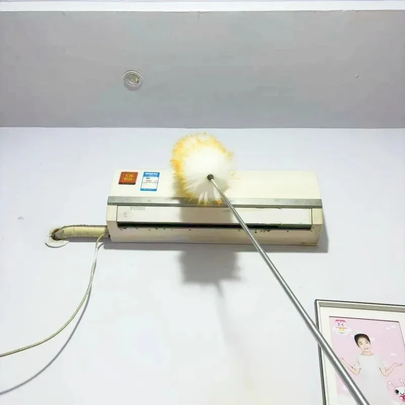 250cm Extendable Delicate Wool Dusting Brush for Cleaner Sofa Car Dust Floor Gap Bendable Brush Home Household Tools 5pcs/sets