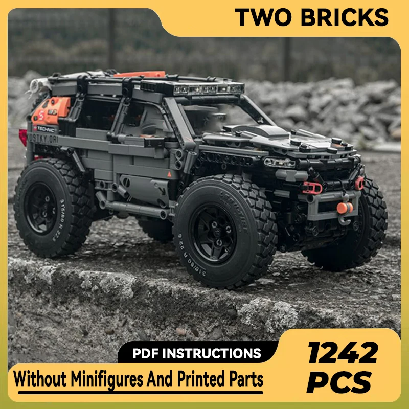 

Moc Building Blocks Car Series Boutique Off-road Vehicle Technical Bricks DIY Assembly Construction Toys For Childr Holiday Gift