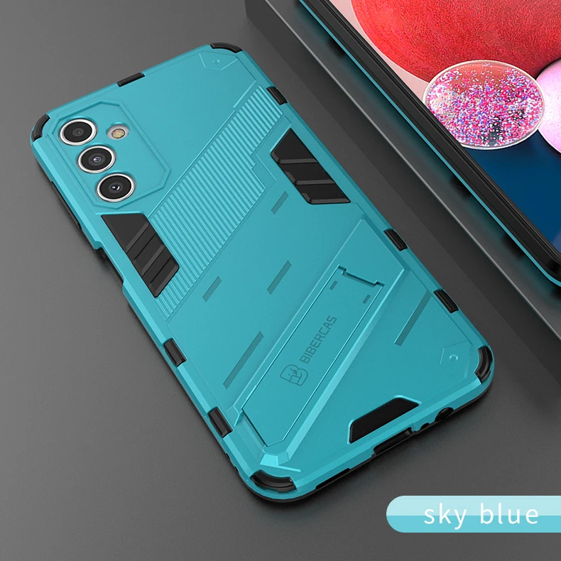 Rugged Shockproof Armor Phone Cover with Holder
