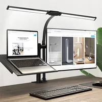 Double Single Head Led Clip Desk Lamp Dimmable Computer Table Lamps Monitor Light Architect Table Lamp for Office Reading Lights 1
