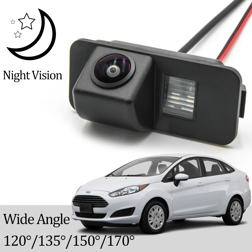 Telecamera Di Retromarcia CCD Per Ford Mondeo BA7, S-Max, Fiesta, Kuga, Focus | Visione Notturna, Impermeabile, 120°