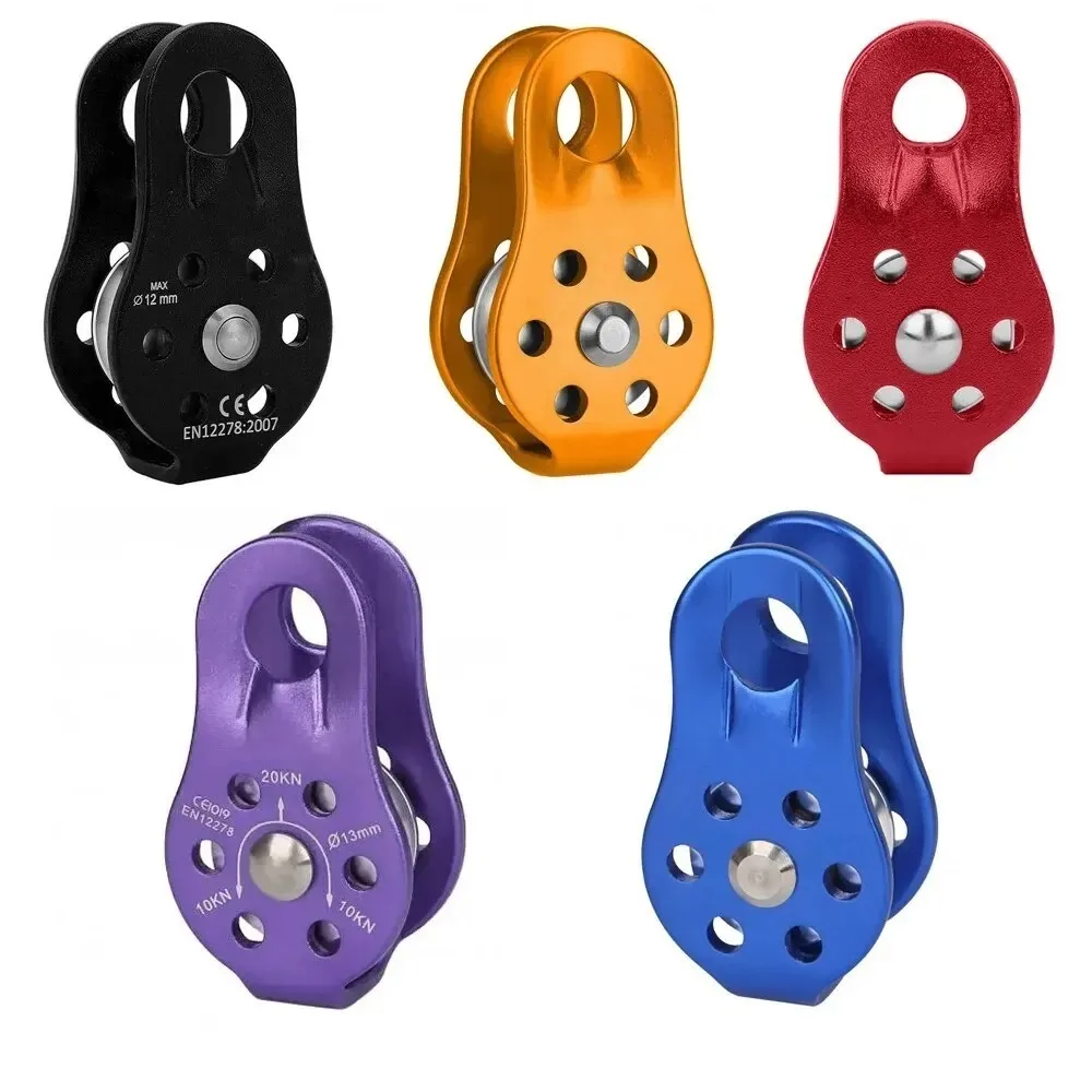 26kN Heavy-Duty Climbing Pulley Block with Swivel 1