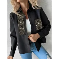 Plus Size 1XL-5XL Women's Fashionable Printed Casual and Comfortable Pullover Shirt