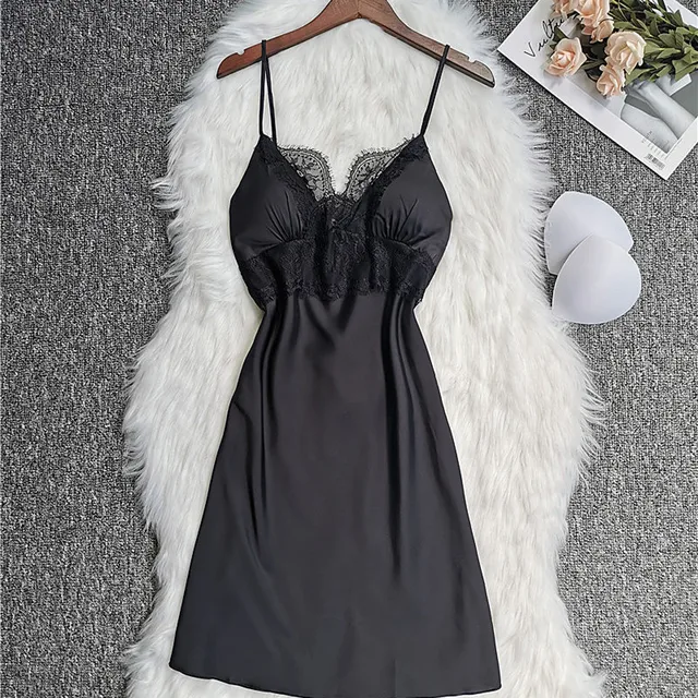 Blanc 5 pièces ensemble de sommeil Pyjamas dame dentelle Satin Pyjamas Kimono robe de bain vêtements de nuit amples maison vêtements col en v vêtements de nuit décontractés