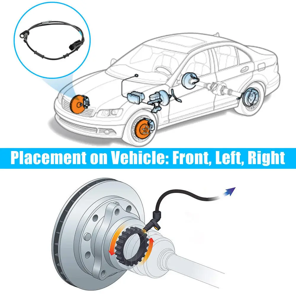 2010-2017 Carro ABS Roda Sensor de Velocidade