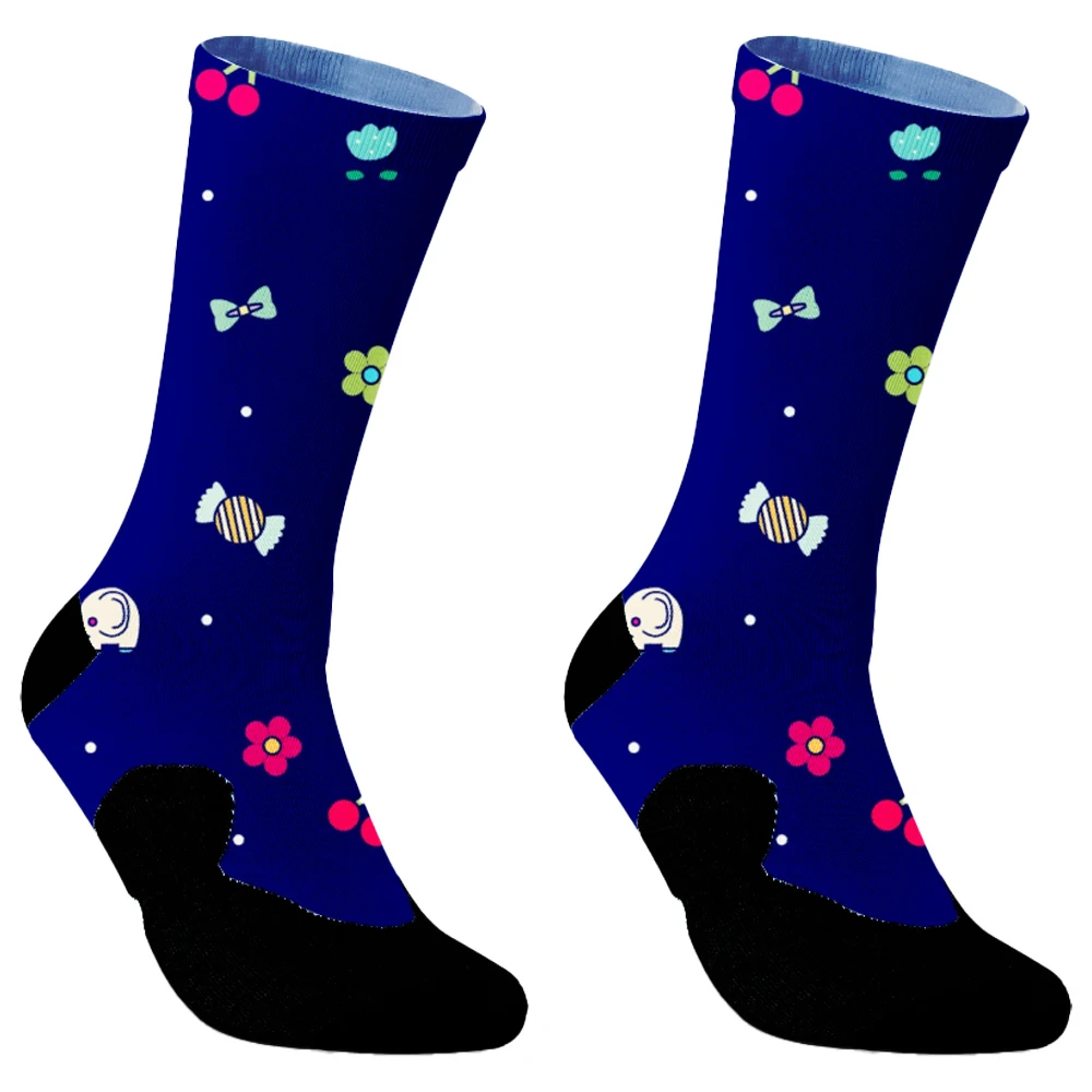 Unisex Casual Standard Thick Women's Socks Funny Novelty Sock Sox Street Chips Cotton Socks Skateboarding Teen cotton socks