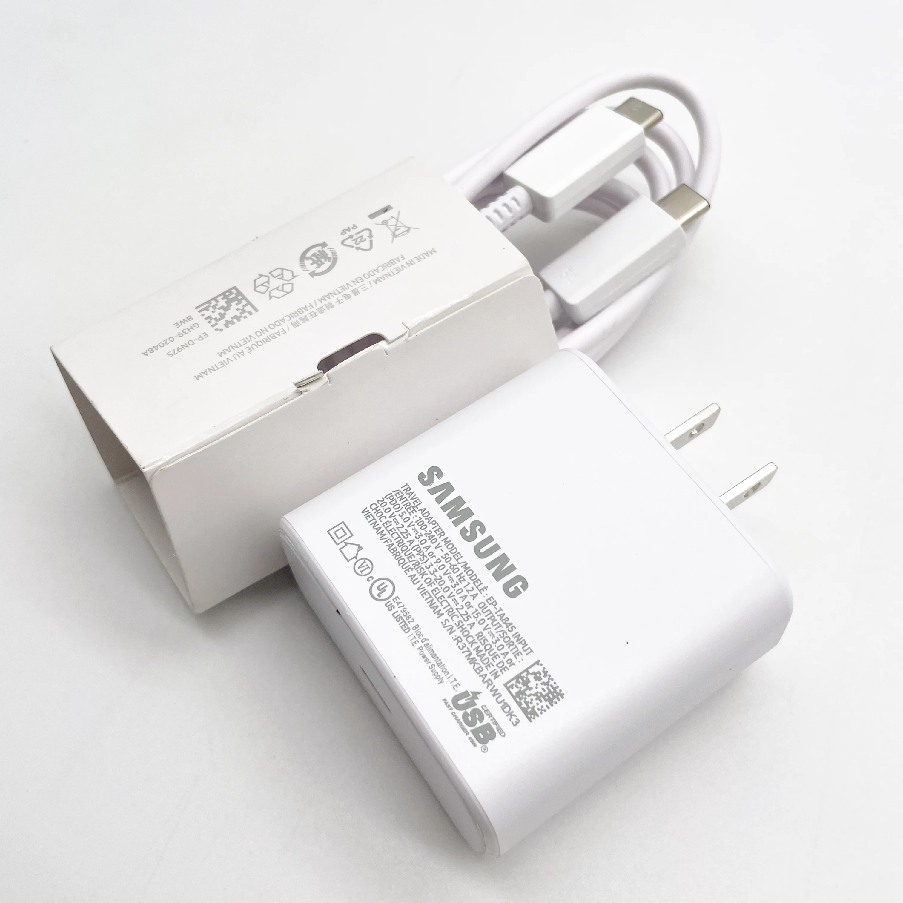 45W Super Fast USB-C Charger with 5A Type C Cable