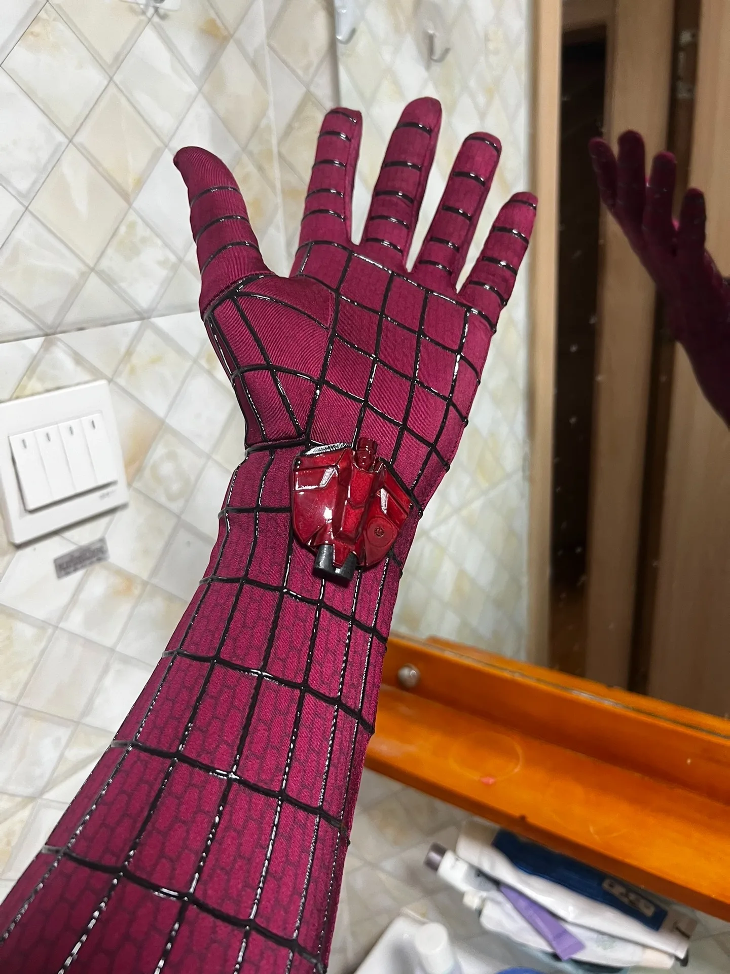 Amazing Spider-Man Spiderman Spider Web Launcher with Wristband