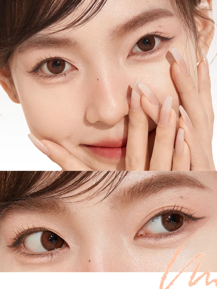 Makeup Pen Judydoll Dual-Ended Aegyo Sal Pen Highlighter Contour 2-in-1 Easy to Apply Long-Lasting Smudge-Proof Natural Eye Brighten