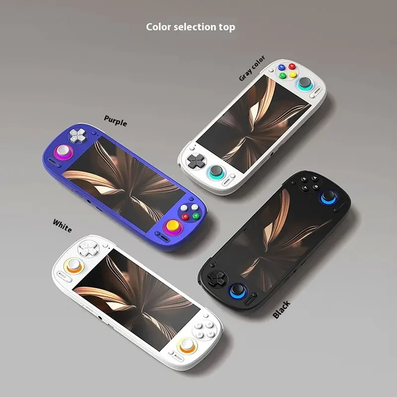 Consola de juegos portátil Retroid Pocket 5, pantalla AMOLED de 5,5 pulgadas, Joystick Android 13, efecto de iluminación RGB, videojuegos de refrigeración activa - Image 6