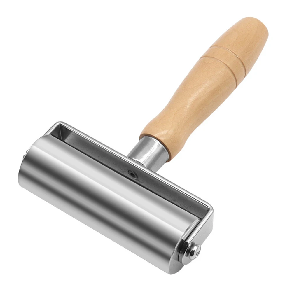 

Leather Craft Metal Workpiece Processing Solid Hand Push Roller Flattened Leather Flattened Leather Hand Push Roller