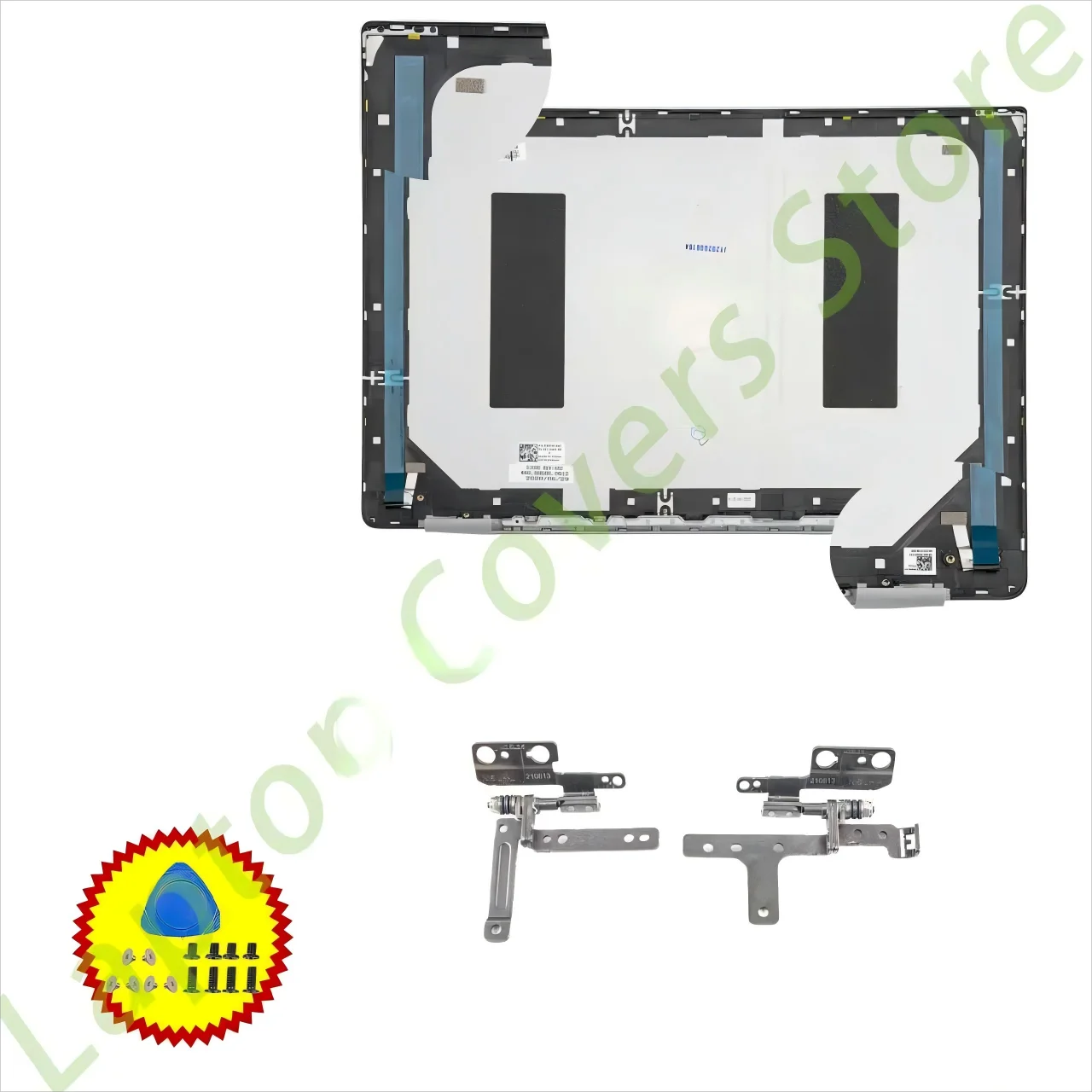 Inspiron 15 5590 5598 P88F LCD 뒷면 커버 베젤 하단 경첩 뚜껑 상단 하우징 케이스 교체 15.6 인치 용 새 커버