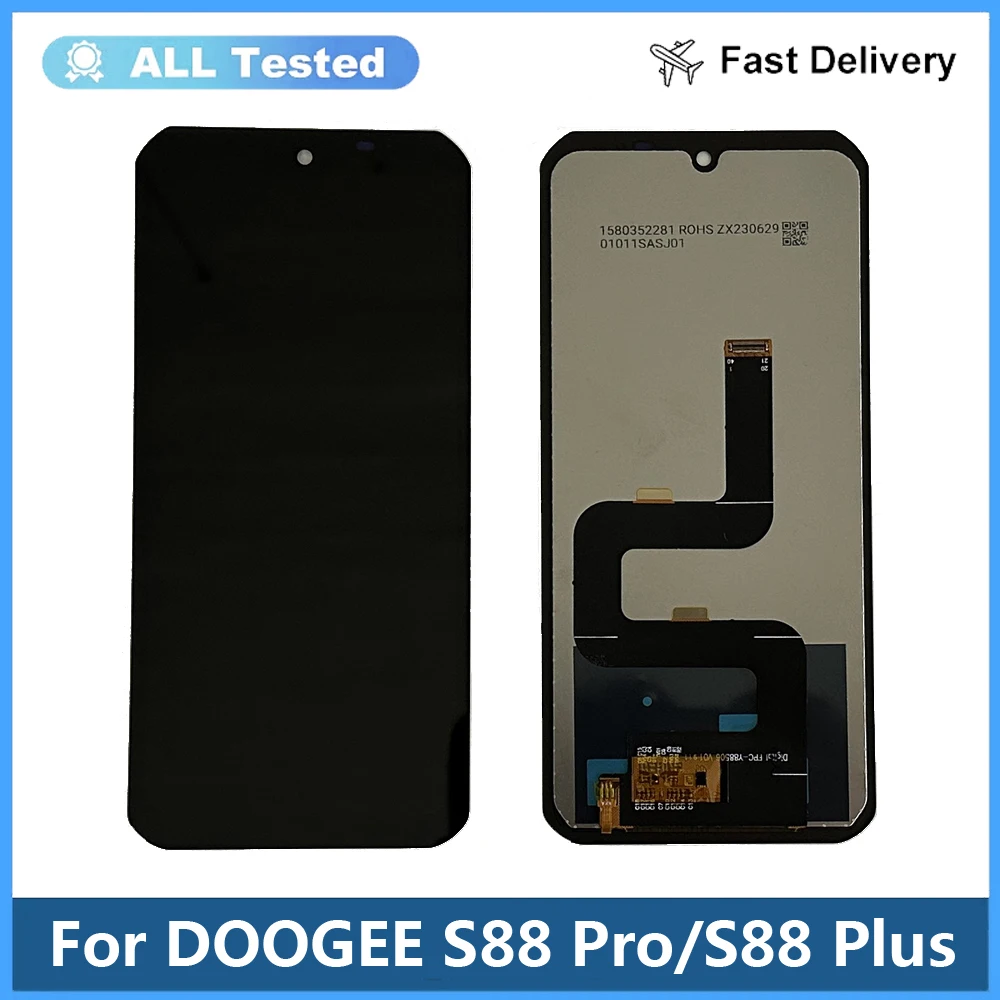 6.3 Inch DOOGEE S88 Pro LCD Display Digitzer Assembly +Touch Screen For DOOGEE S88 PLUS LCD Sensor Display Repair LCD +Tools