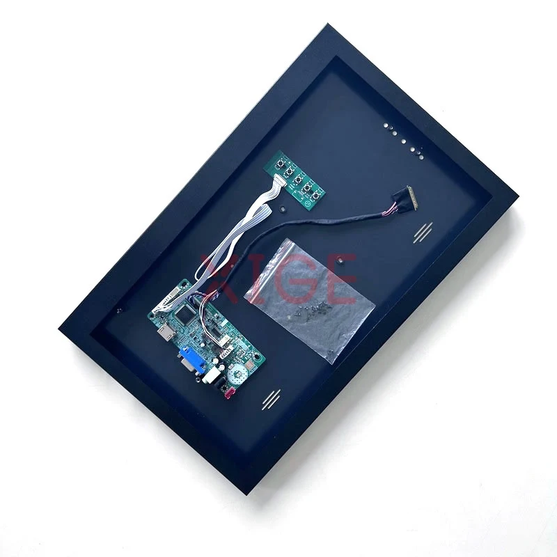 

Металлическая деталь и плата контроллера подходит для LP133WD1/LP133WD2 13,3 дюйма, DIY чехол универсальный монитор, 40-контактный LVDS 1600*900, Совместимость с VGA-HDMI