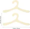 10-40 Pack Plastic Mini Pet Hangers Dog Clothing Hanging Racks Doll Outfit Hanger Puppy Accessories Coat Costume Hangers 6