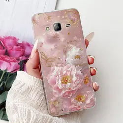 Clear Luxury Soft Phone Case - Cute Fashion Design - Samsung J3 2016 (6046)