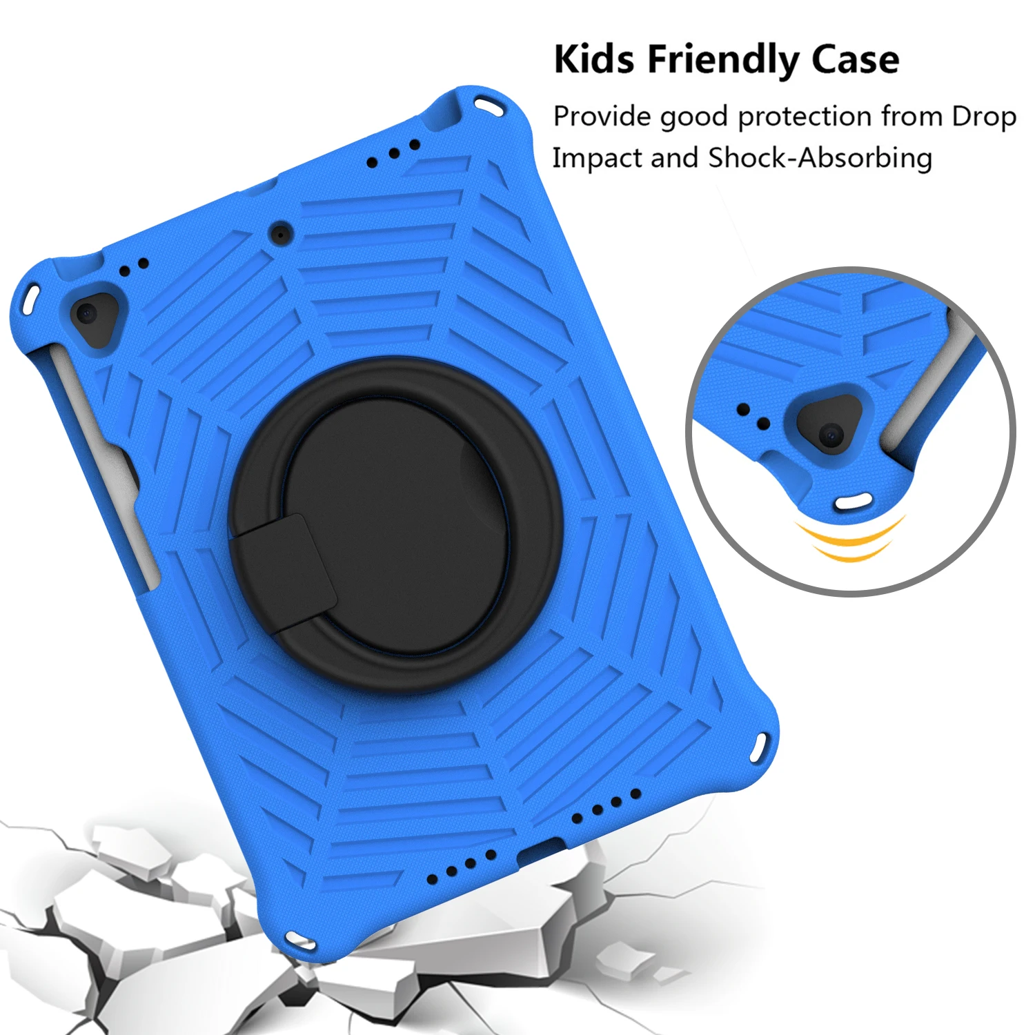 para Ipad 10.2 2023 °2023 ° 2023 ° ar 10.9 10 ° 2023 Pro 9.7 11 2023 Mini Case Eva Kids Safe Stand Tablet Capa - Imagem 4