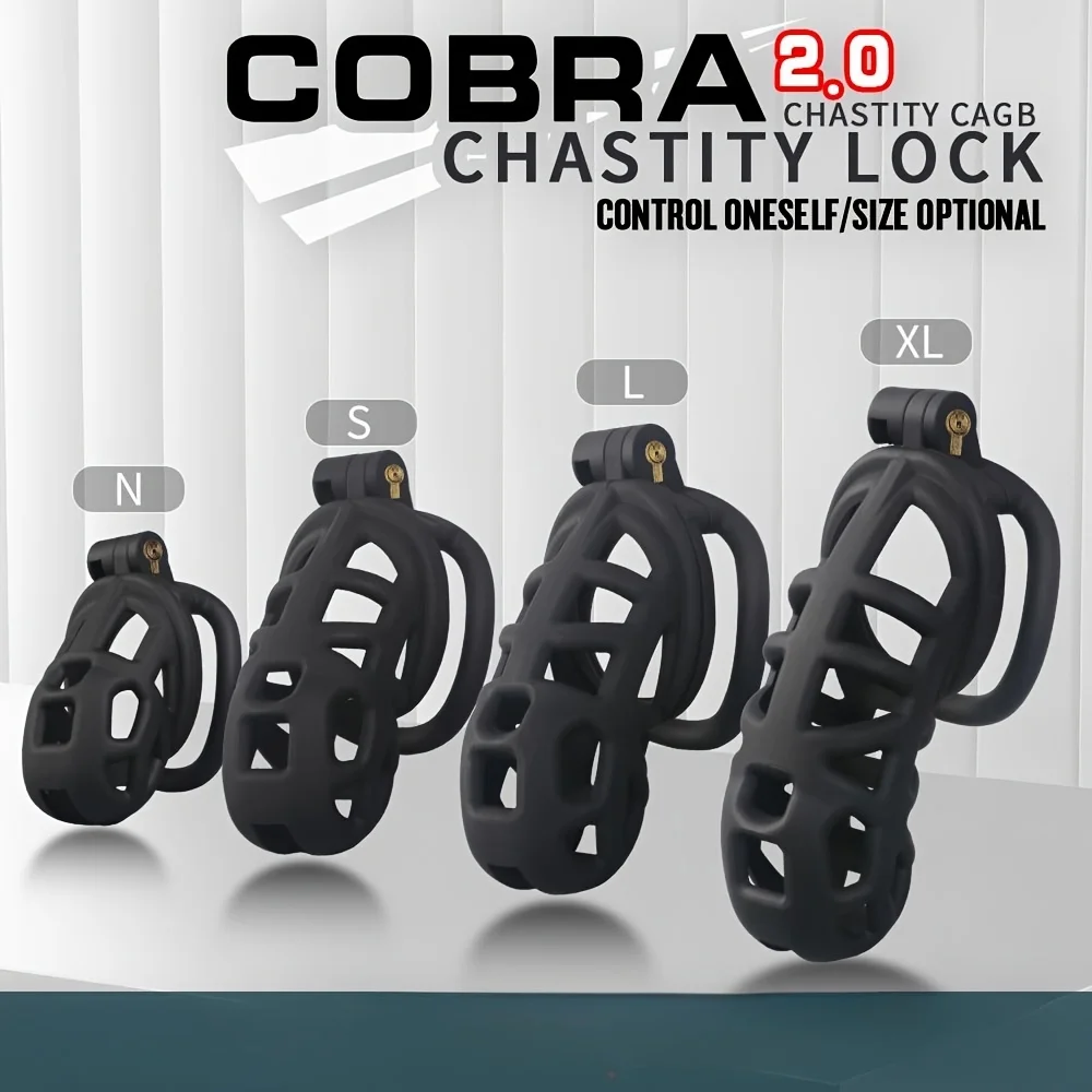 Chastity Lock Penis Rings for Men Sexual Device SM Training Cuckold Fetish Male Bondage Sex Toy for Couple