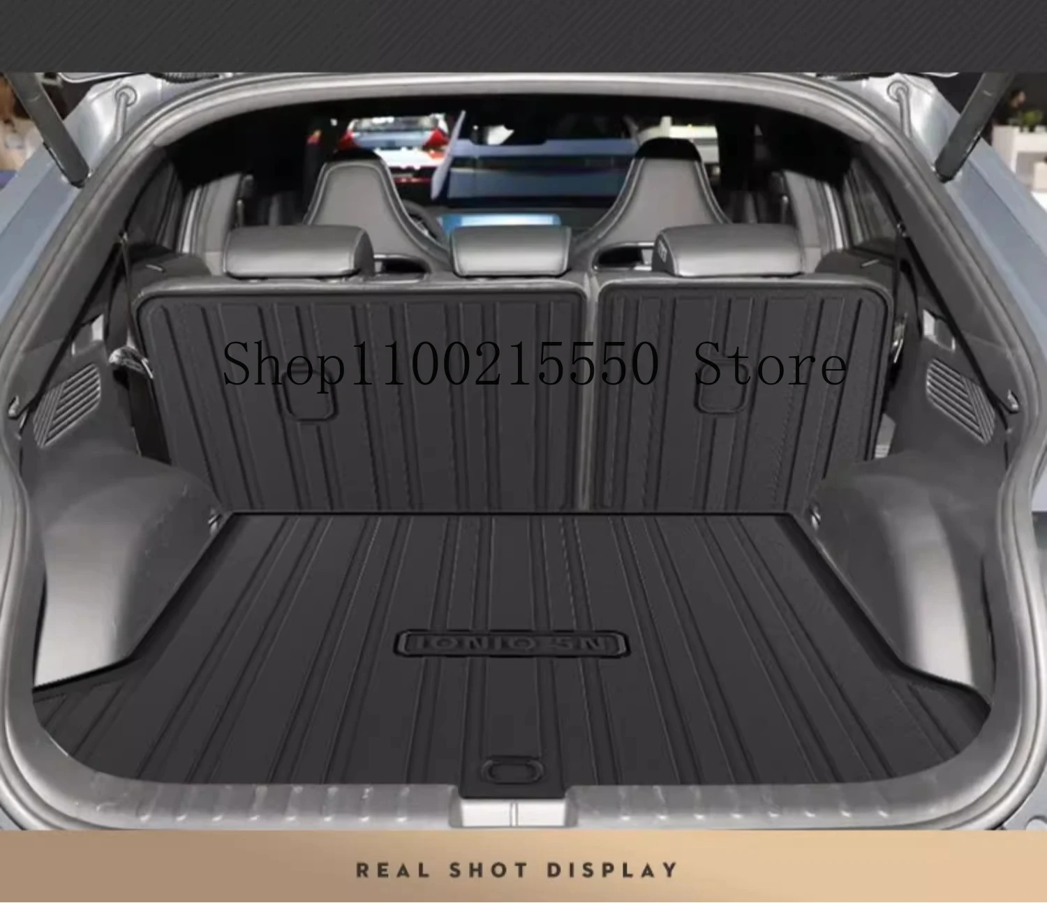 Hyundai IONIQ 5 N 2024-2025 트렁크 매트 테일 박스 더러운 방지 장식 보호 패드 자동차 인테리어 수정