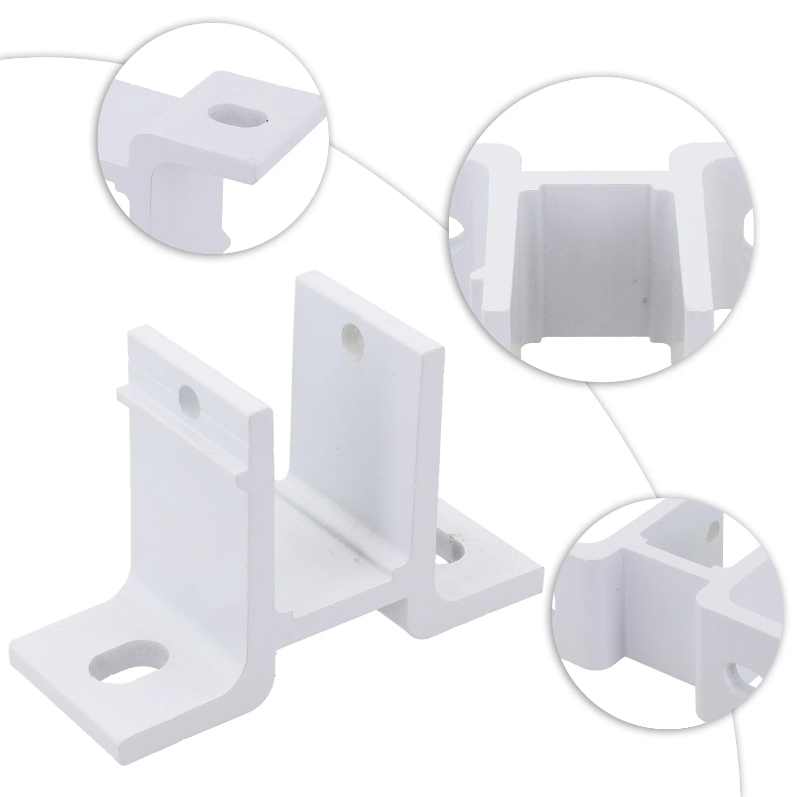 

Bracket White Replacement Spare Parts Wall Mounting Bracket For Retractable Awnings Aluminium Alloy Well-maintained Appearance