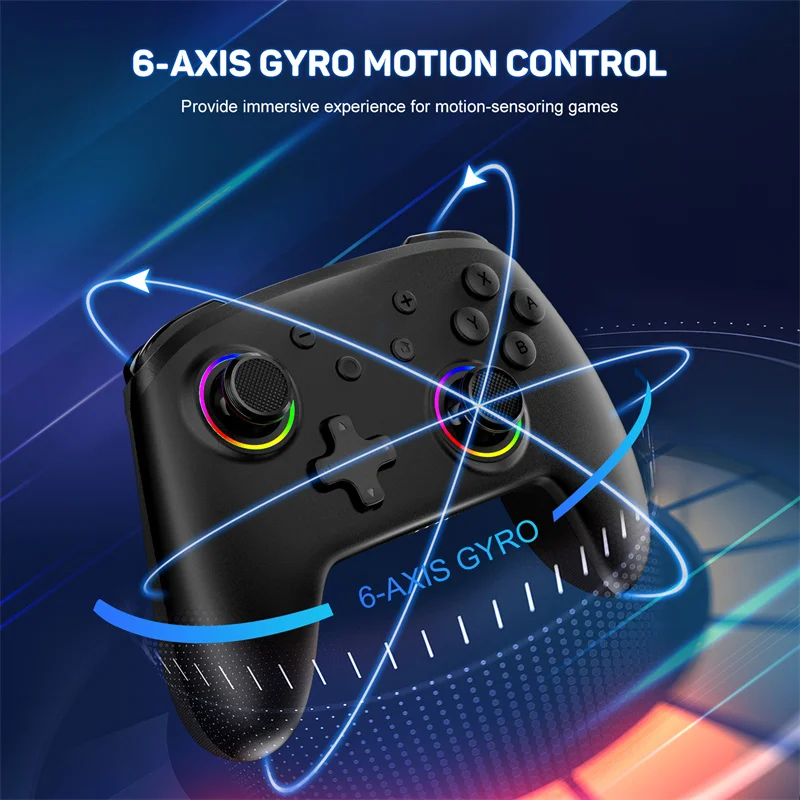 NEW KS32 Wireless For Switch Controller For Nintendo Switch Pro Controller Joystick Wake-up Function Adjustable Turbo Motion