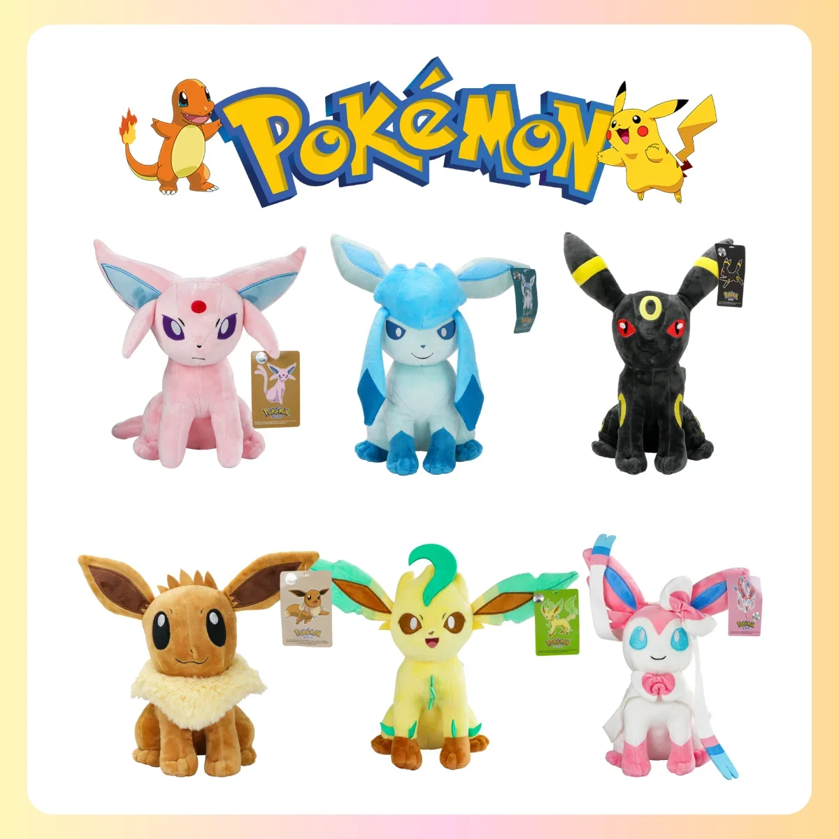 Eevee Plüschtiere Stofftier Spiel für Sammler geschenk weiche Plüschtiere Zeichentrick figur