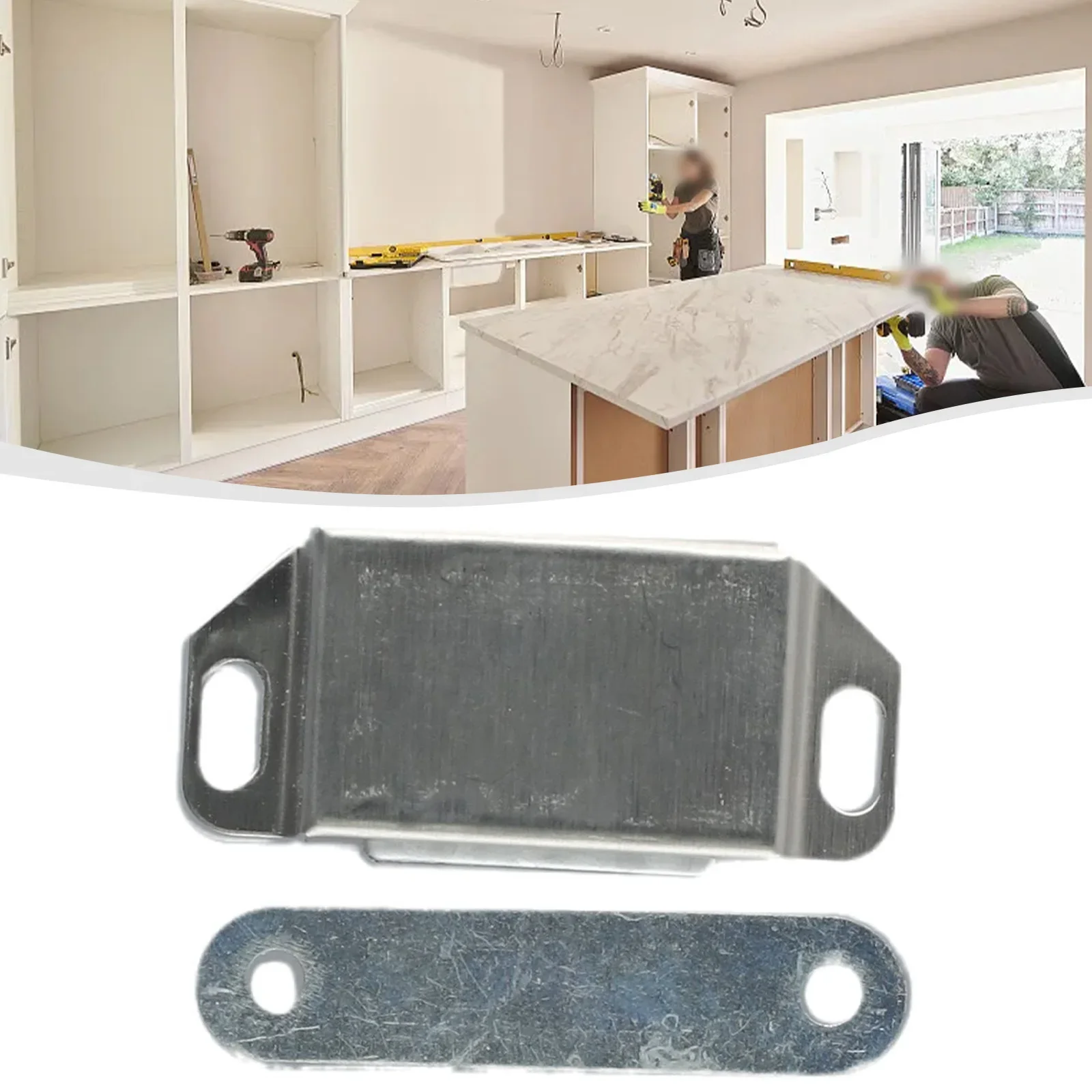 

Magnetic Door Catch Strong Heavy Duty Cabinet Catches Cupboard Wardrobe Magnets Door Latch Catch Furniture Stopper Hardware