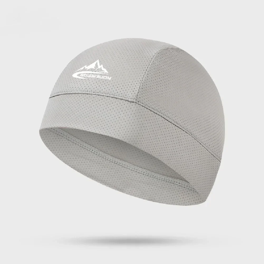 1pc Hat Quick Dry Cycling Cap Motorcycle Helmet Liner Bikes Summer Riding Anti-sweat Hat Quick-drying Windproof Sports Cap