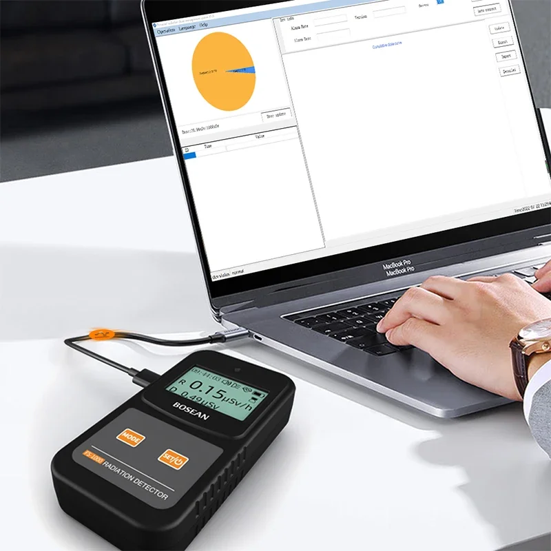 BOSEAN FS-1000 Geiger based Detectors for Nuclear Radiation X-ray, Beta, Gamma and Nuclear Wastewater Analysis
