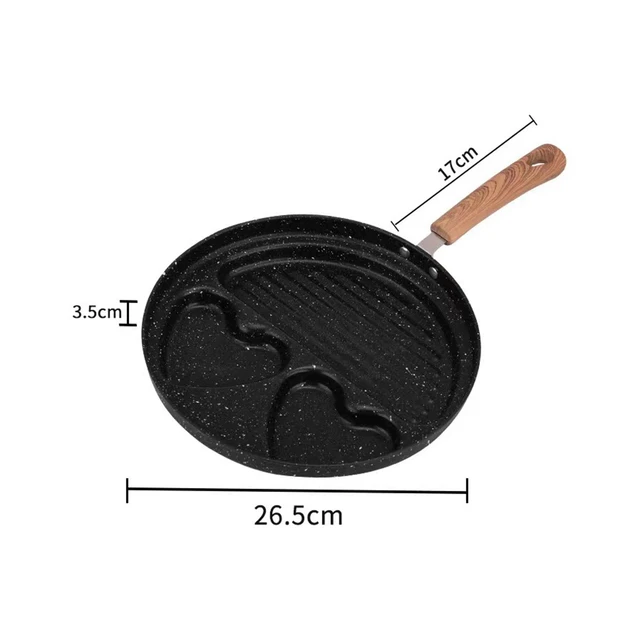 Sartén para tortitas de inducción y antiadherente 26.5 CM mini pancakes  crepes