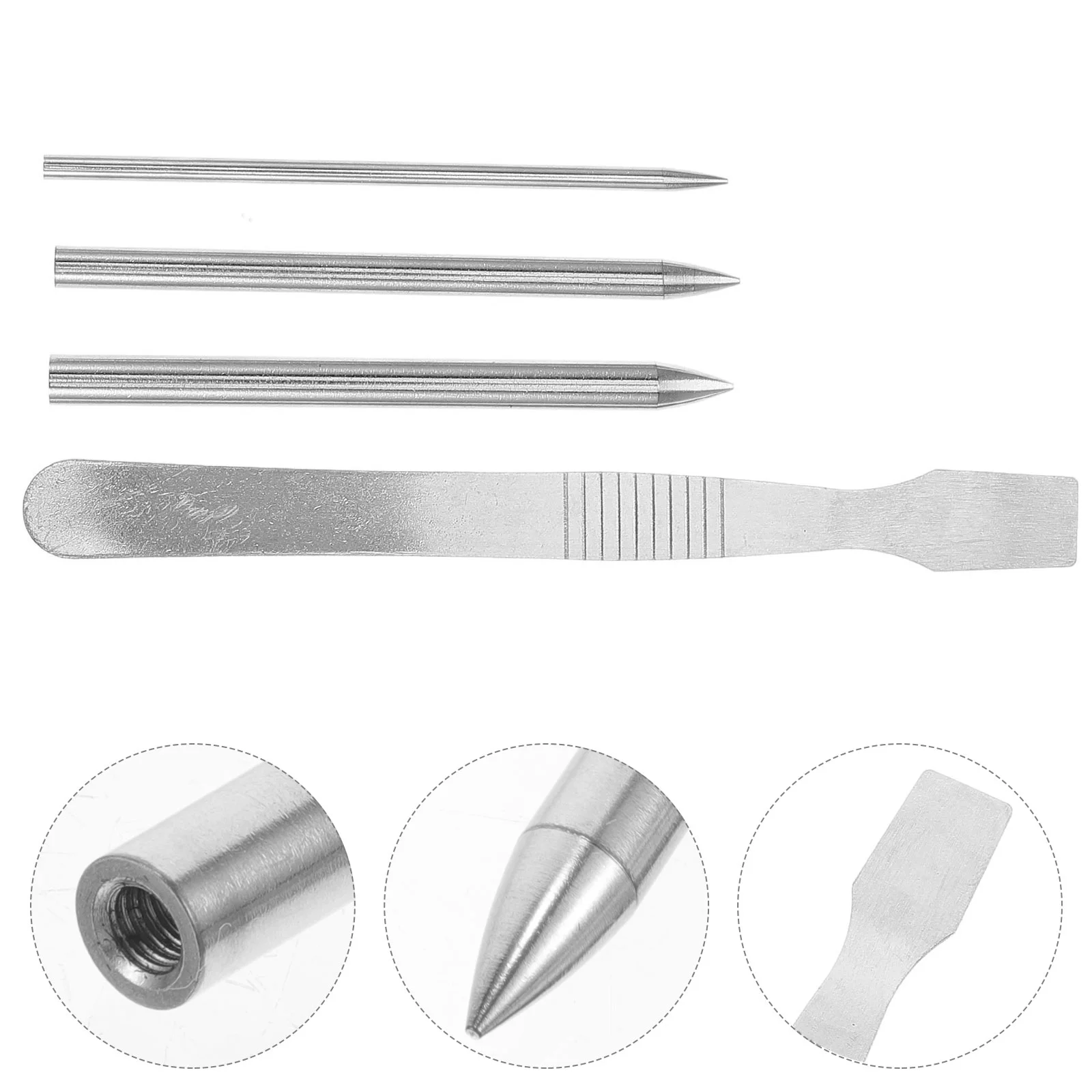 Braided Needle Umbrella Cord Baseball Glove Lace Kit Weaving Tool Stainless Steel Mitt Repair Lacing Needle Sport