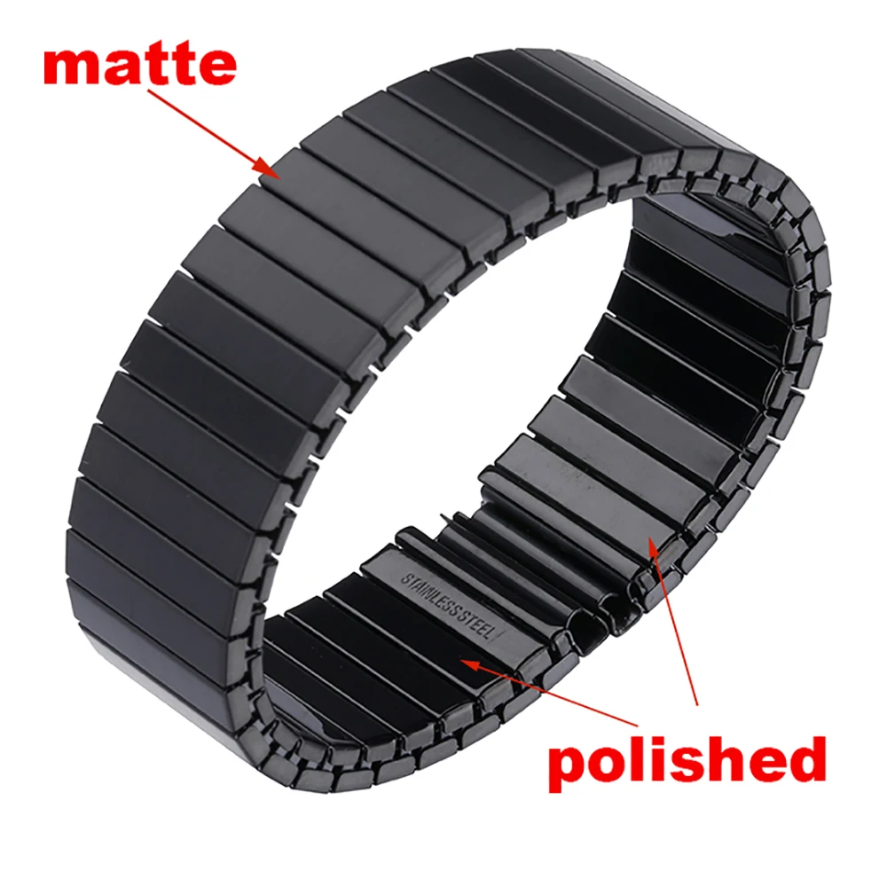 Elastic Expansion Steel Watch Band - Universal Fit