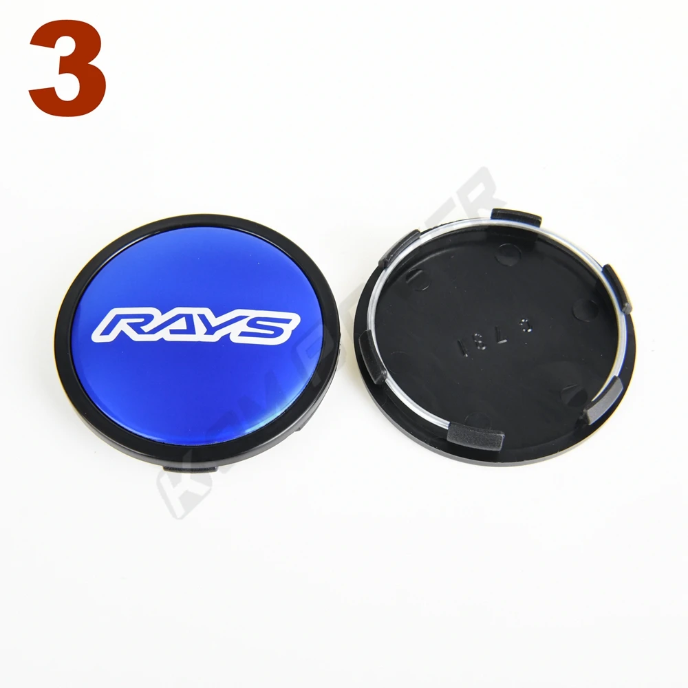 4Pcs Voiture Cache Moyeux Centre, Pour Lotus (OD:56 MM,ID