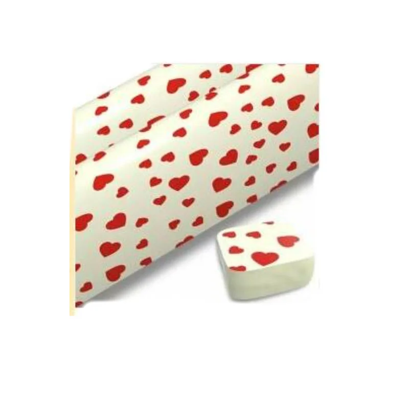 Transfer Sheet 10/20/50 Sheets for Chocolate Love Wedding Decor Home Baking Set Cake Decorating Tools 21x29cm cake decorating tools