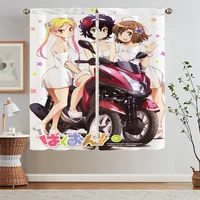 Bakuon Tulle for Living Room Decoration Children's Room Curtains Blackout Home and Decoration Curtains on Offer Free Shipping 1