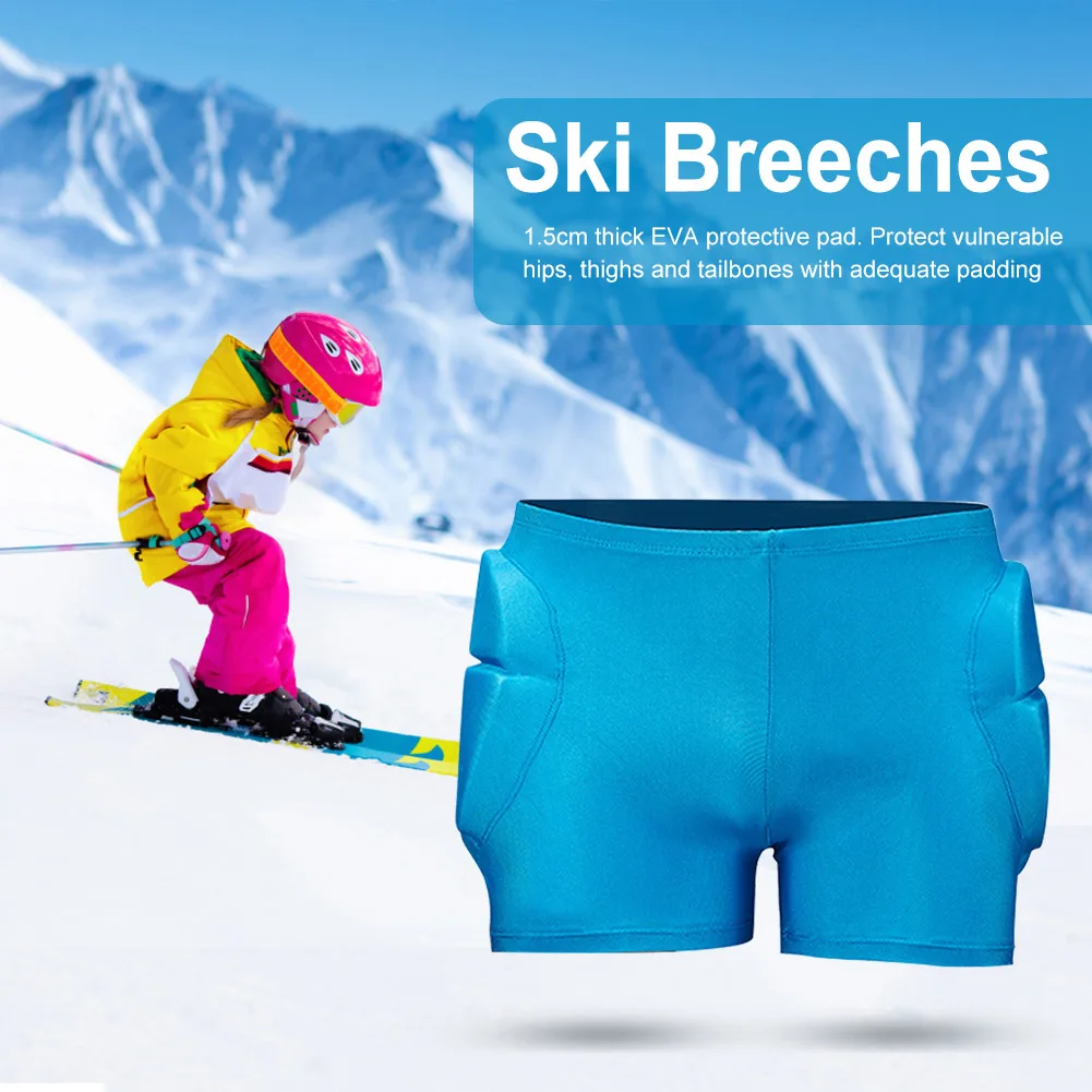 Pantalones cortos de protección para la cadera para Snowboard, para niños,  esquí, patinaje, Hockey, ciclismo, trasero protector, accesorios deportivos