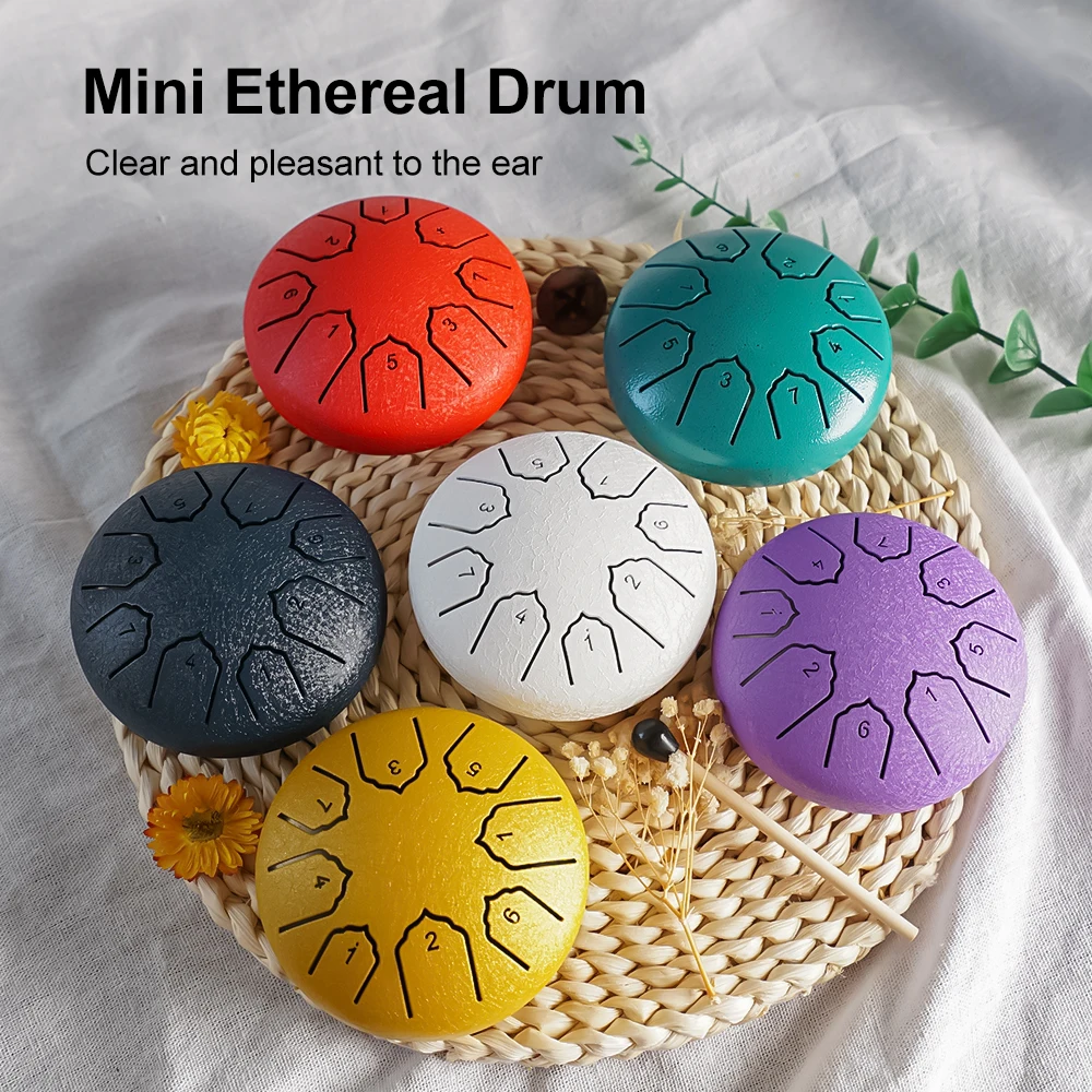 Mini Steel Tongue Drum Musical Instrument