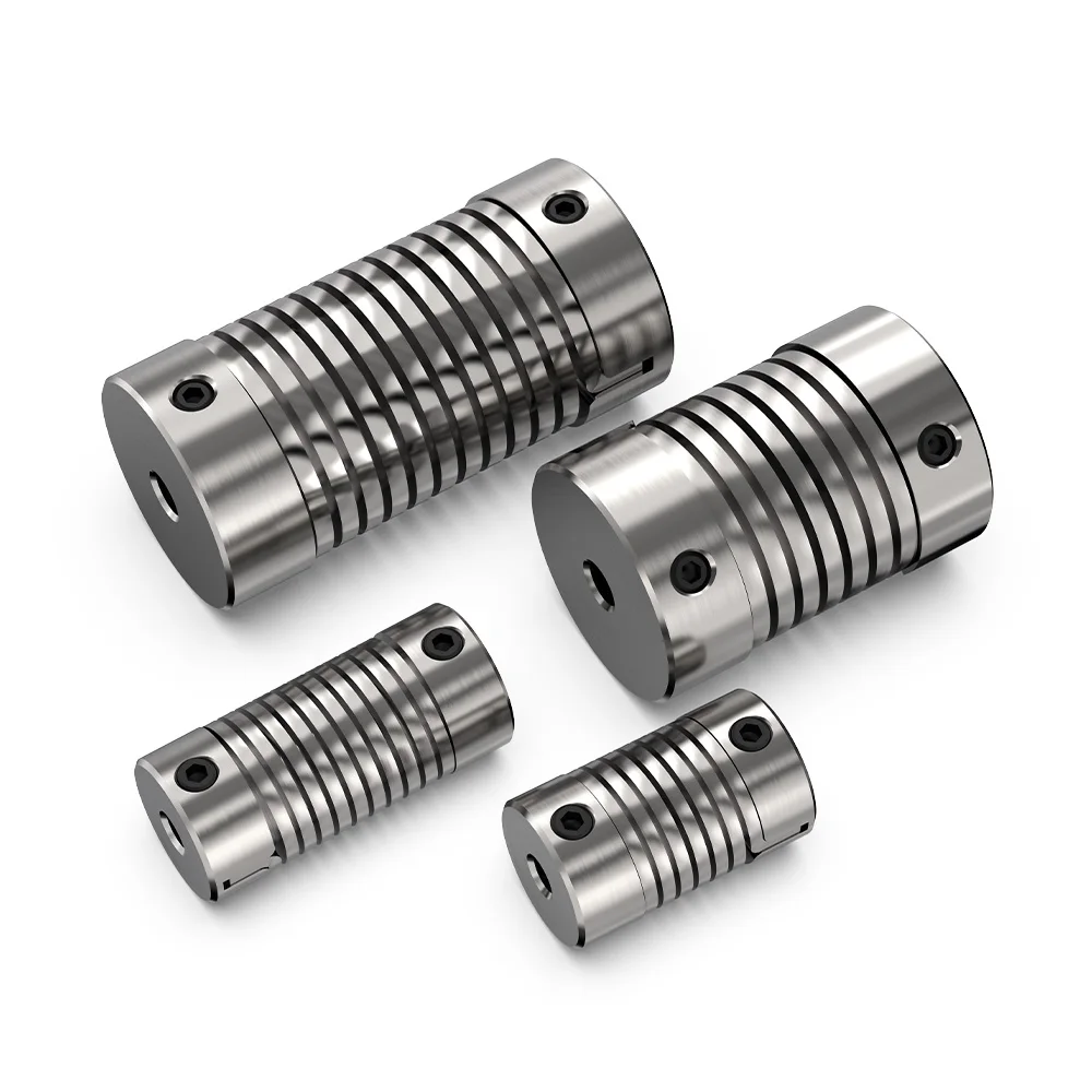 Spring Coupling D26L38 Encoder Screw Stepper Servo Motor High Torque Flexible Thread Aluminum Alloy Elastic Coupling GTRIC shaft coupler flexible coupling shaft connector