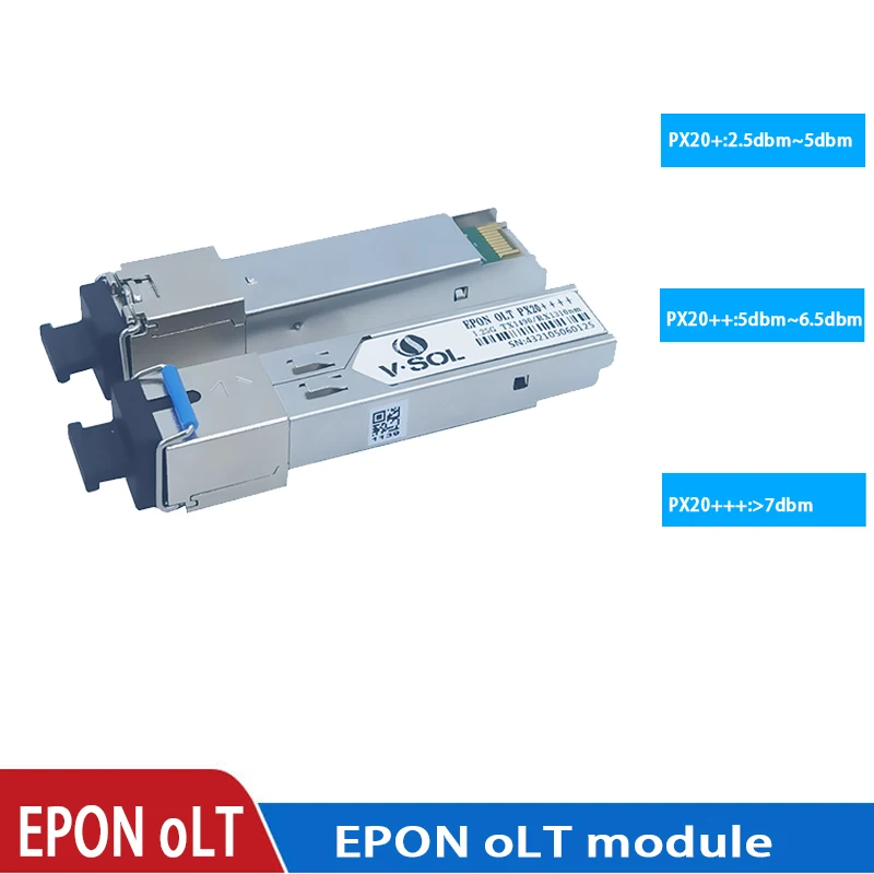 EPON OLT PX20+ SFP Modules Transceiver SC Connector Compatible With HW ZTE PX20