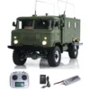 CROSS RC 1/10 Scale GC4M RTR DIY Painted Assembled Military Command Truck Light Sound Smoke Toys for Boys THZH1922 1