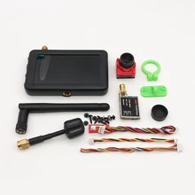  5.8G FPV TS5823 600mw Video Transmitter with Cmos 1800TVL Camera and 3 Inch LCD 480x320 Screen Auto Search Monitor For RC Drone 