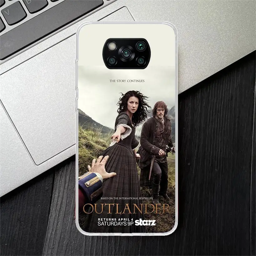 Фото Мягкий силиконовый чехол Outlander TV для телефона Xiaomi Poco X3 NFC X4 GT X5 M3 M2 M4 Pro M5S F3 F2 F1 Mi Note 10 Lite, чехол №2